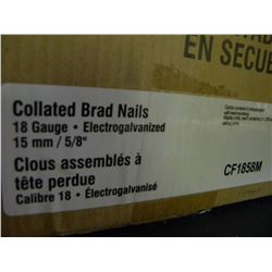 GRIP RITE BOX OF COALLATED 18 GAUGE FASTENERS