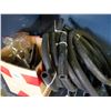 Image 1 : BOX OF FLAIRING TOOLS & 3 PRESSURIZED HOSE PIECES