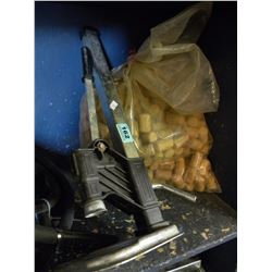 BAG OF CORKS & WINE CORKER