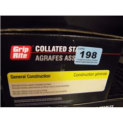BOX OF GRIP RITE COALLATED STAPLES