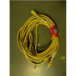 YELLOW INDUSTRIAL EXTENSION CORD