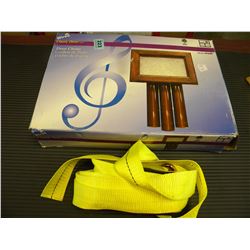 DOOR CHIME & RATCHET TIE DOWN STRAP
