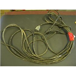 BLACK INDUSTRIAL EXTENSION CORD