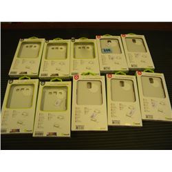 10 SOFTBACK & GLOSSY BACK CASES FOR SAMSUNG NOTE 3 & SAMSUNG S3