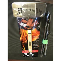 JIM BEAN FISH TONGS & BBQ SET