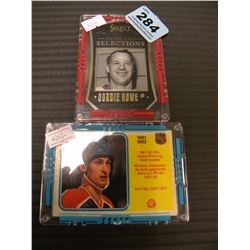GORDY HOWEL & WAYNE GRETZKEY COLLECTORS CARDS
