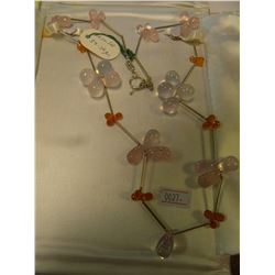 LADIES ASSORTED STONE NECKLACE
