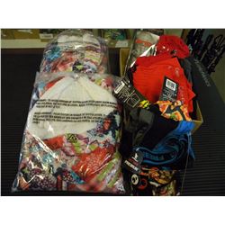 MENS ASSORTED SIZES OF BOXER BRIEFS & 2 ONEZIES