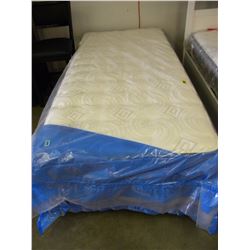 SINGLE EXTRA LONG EURO TOP MATTRESS WITH BOX SPRING