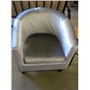 Image 1 : MICROFIBER GREY CHAIR