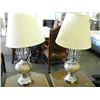 Image 1 : 2 VINTAGE TABLE LAMPS WITH SHADES