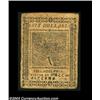Image 2 : Continental Currency July 22, 1776 $6 Extremely Fine.