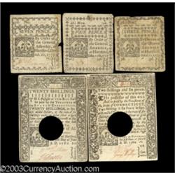 Five Connecticut Notes.