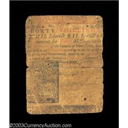 Delaware May 31, 1760 40s Fine.