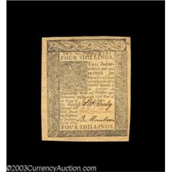 Delaware January 1 1776 4s Very Choice New.