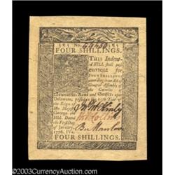 Delaware January 1, 1776 4s Choice New.