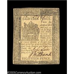 Delaware May 1, 1777 18d Choice About New.