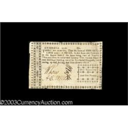 Georgia 1776 1s6d Very Fine.