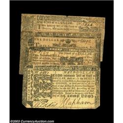 Four April 10, 1774 Maryland Notes.