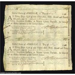 Maryland Continental Loan Office Bill of Exchange May 11, 1781 Choice New.