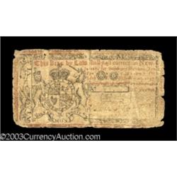 New Jersey November 20, 1757 L6 Fine.