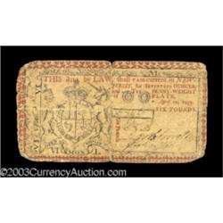 New Jersey April 10, 1759 L6 Choice Very Fine.
