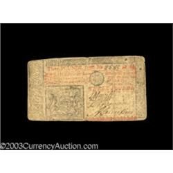 New Jersey April 23, 1761 L3 Very Fine.