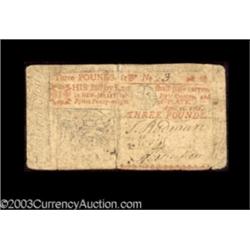 New Jersey April 23, 1761 L3 Choice Fine.