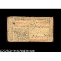 New Jersey April 8, 1762 L3 Choice Fine.