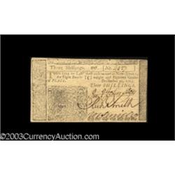New Jersey December 31, 1763 3s Very Choice New.