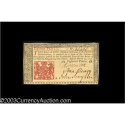 New Jersey March 25, 1776 18d Very Choice New.
