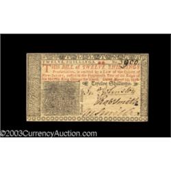 New Jersey March 25, 1776 12s Choice About New.