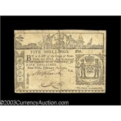 Three New York February 16, 1771 Notes.