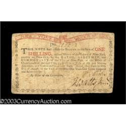 New York August 25, 1774 1s Very Fine.