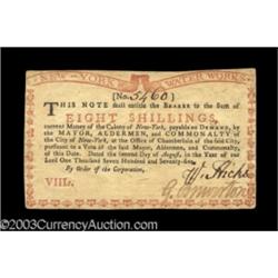 New York August 2, 1775 8s About New.
