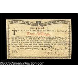 New York January 6, 1776 4s Choice New.