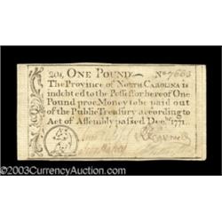 North Carolina December 1771 L1 About New.