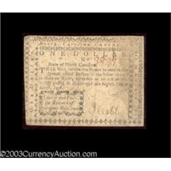 North Carolina August 8, 1778 $1 Extremely Fine.