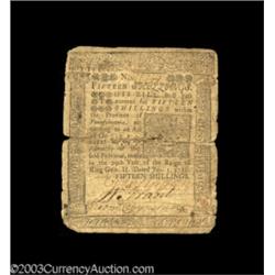 Pennsylvania January 1, 1756 15s.