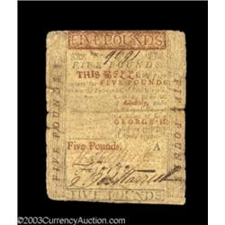 Pennsylvania April 25, 1759 L5 Very Fine.