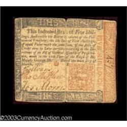 Two Pennsylvania March 20, 1771 notes.