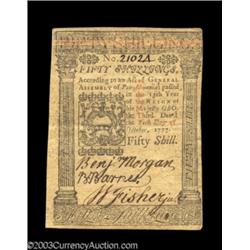 Two Pennsylvania Farm-Scene Notes October 1, 1773.