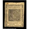 Image 2 : Pennsylvania December 8, 1775 40s Choice Extremely Fine.