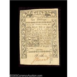 Rhode Island 1786 Notes.