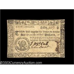 South Carolina December 23, 1776 $6 About New.