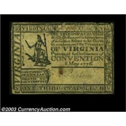 Virginia May 6, 1776.