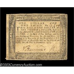 Two nice Maryland notes.