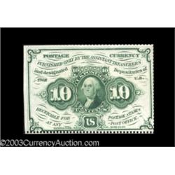 Fr. 1241 10c First Issue Choice New.