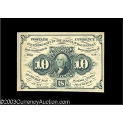 Fr. 1243 10c First Issue Gem New.