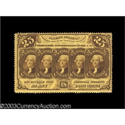 Fr. 1279 25¢ First Issue Gem New.